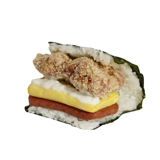 凱薩炸雞飯糰|初陽握飯糰彰化人氣早午餐