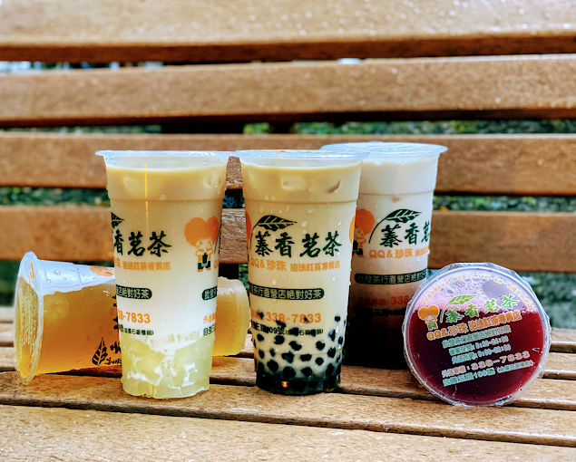 高雄蓁香茗茶人氣手搖飲珍珠奶茶
